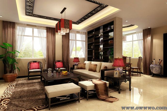 新中式风格客厅装修技巧有哪些呢?